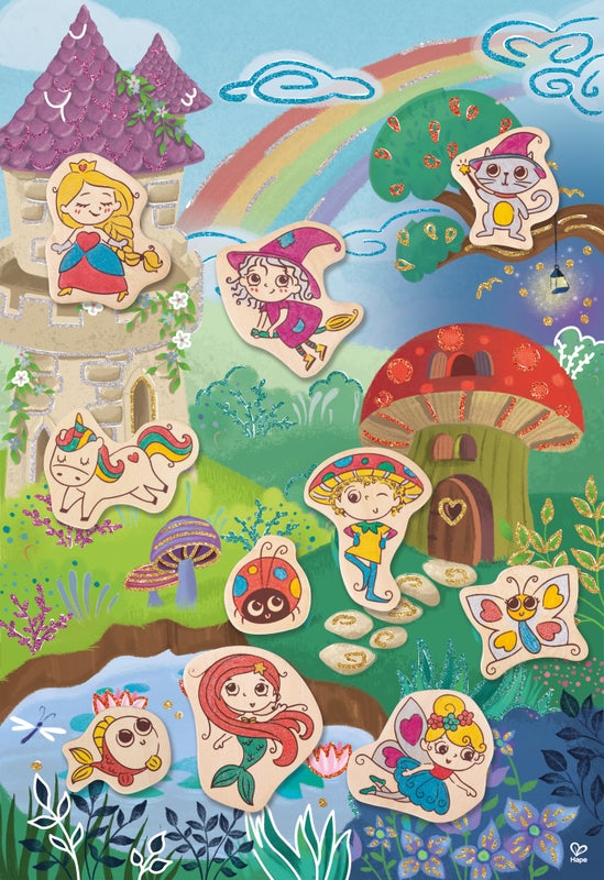 Hape Magic Friends DIY Magnets | 魔幻好友 DIY 磁石貼 (4-12 歲)