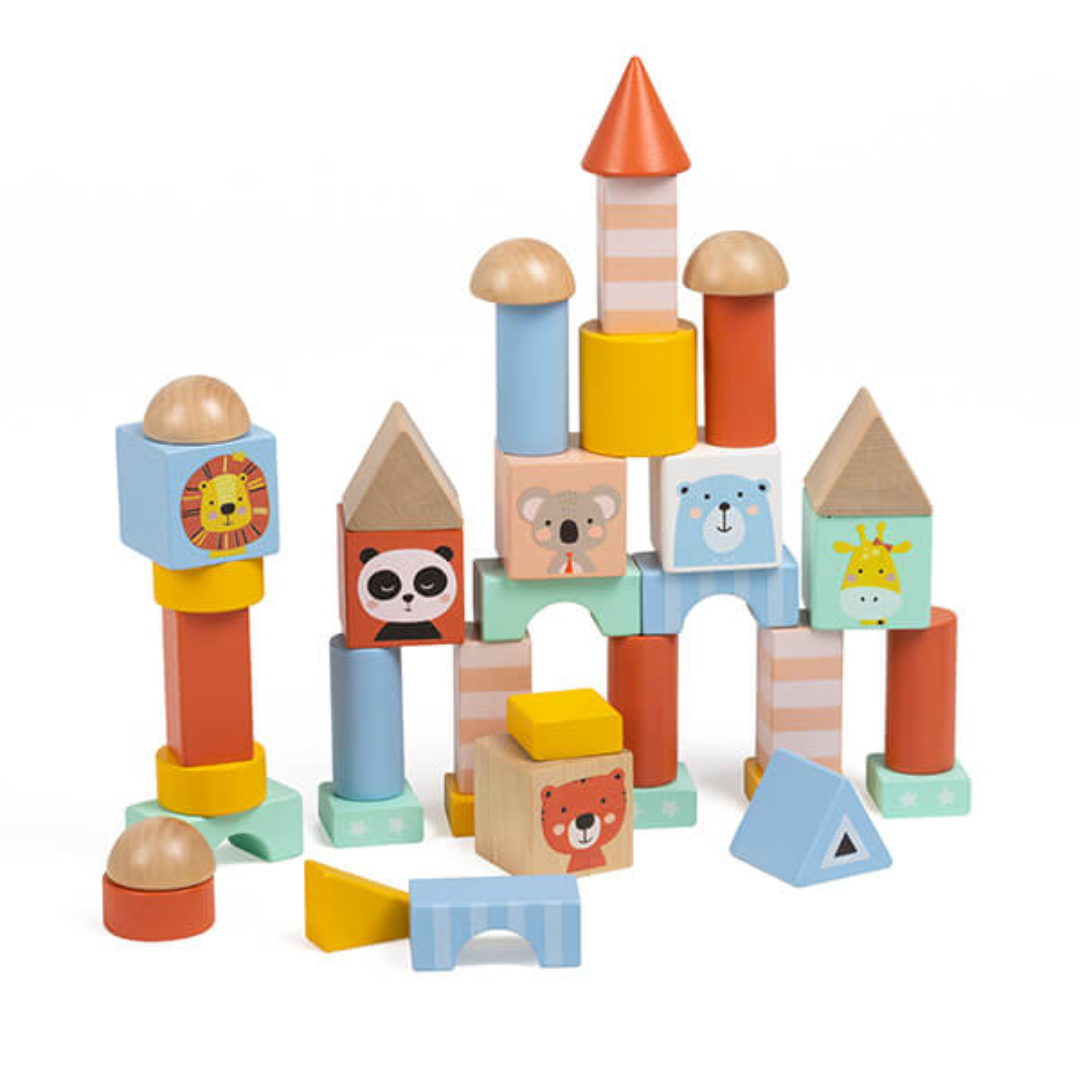 WOODEN BLOCKS｜野生系列木製積木組