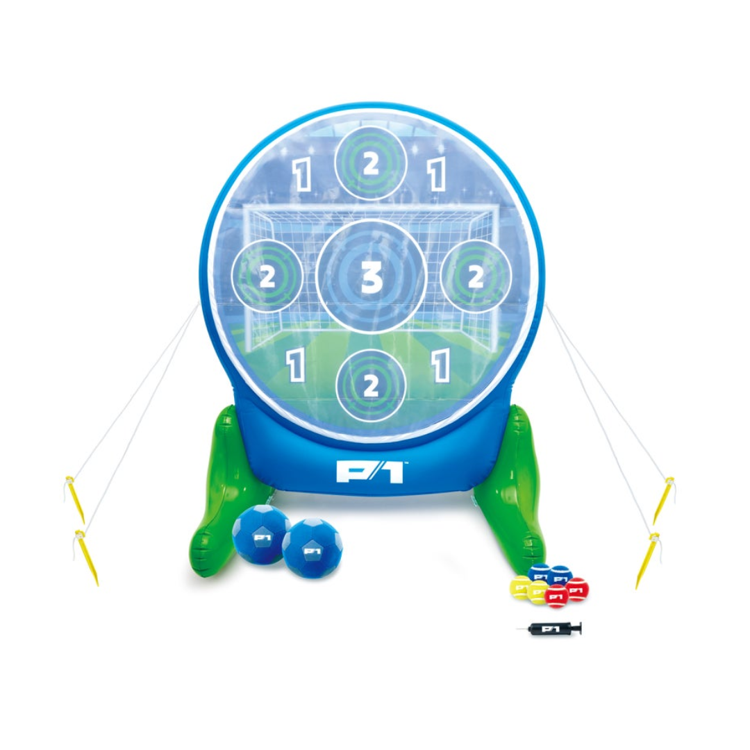 MultiZone Sports Tower｜Hape 雙面足球 × 棒球運動塔