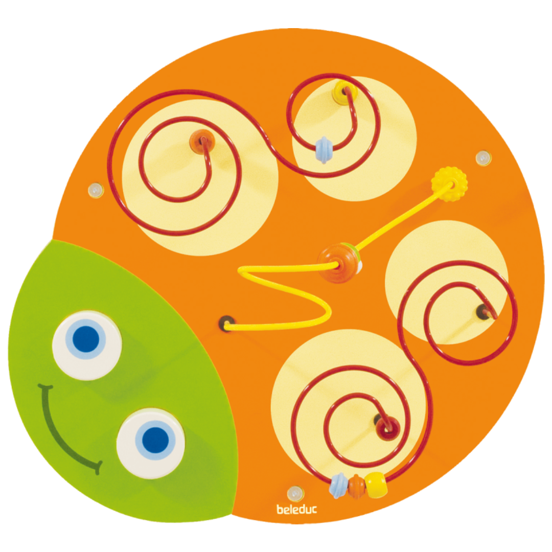 Wall Element Caterpillar "Head"｜毛毛蟲牆面頭部滑珠組