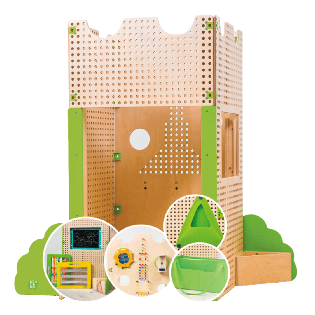PLUG it｜Activity Playhouse Set 活動遊戲屋組