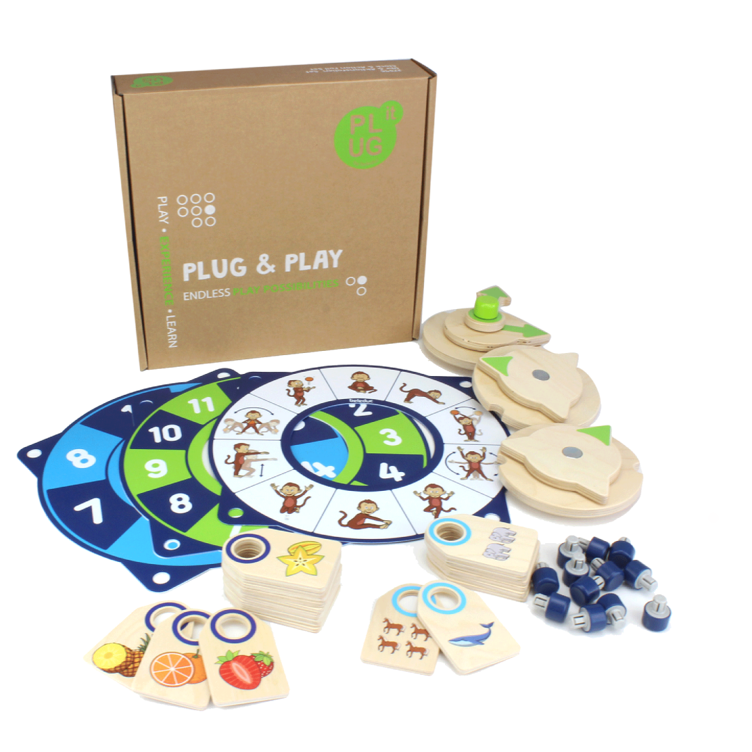 PLUG it｜Clock & Action Foils Set 時鐘與行動遊戲片組