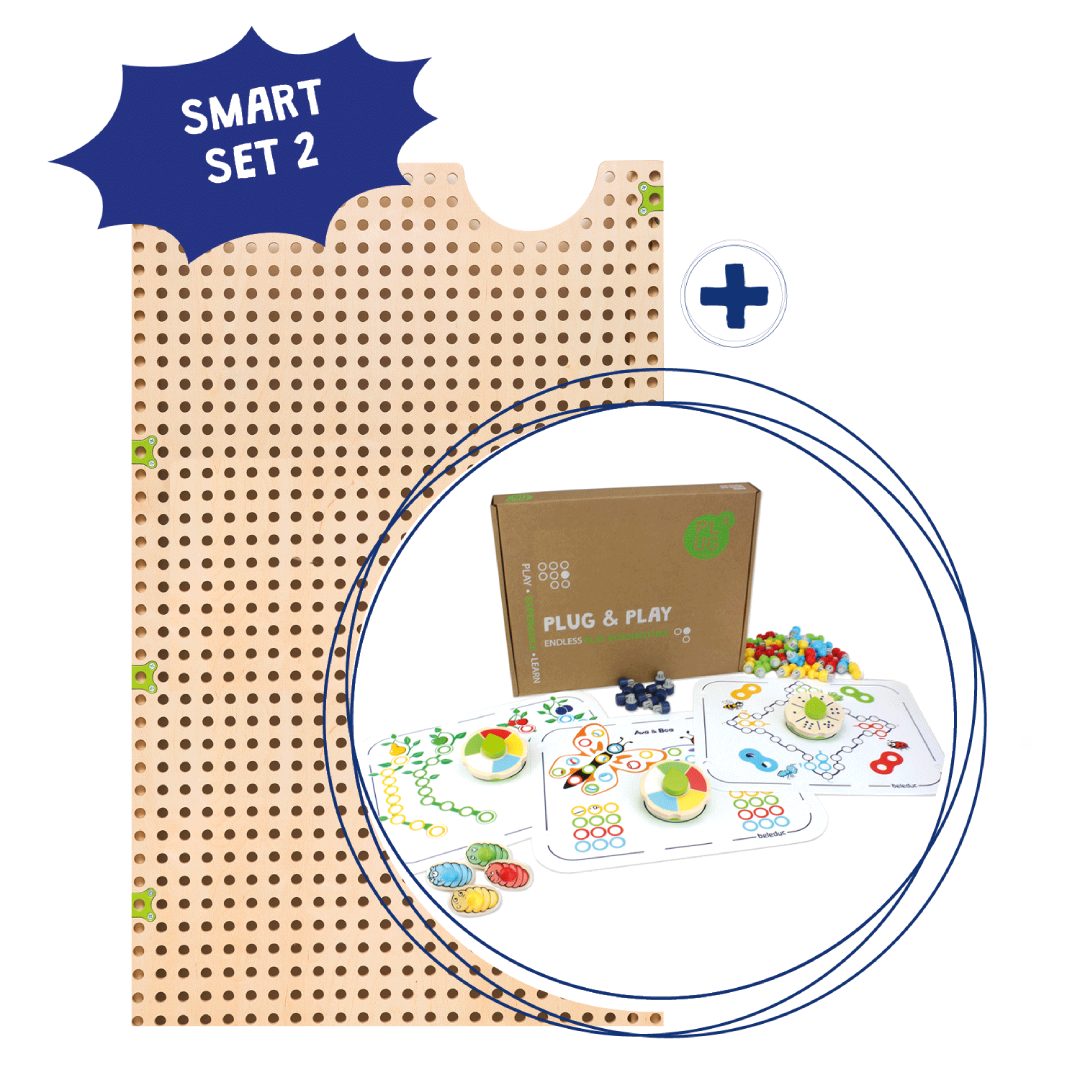 PLUG it｜Smart Set 2 Basic Plate & Games 牆面經典遊戲組