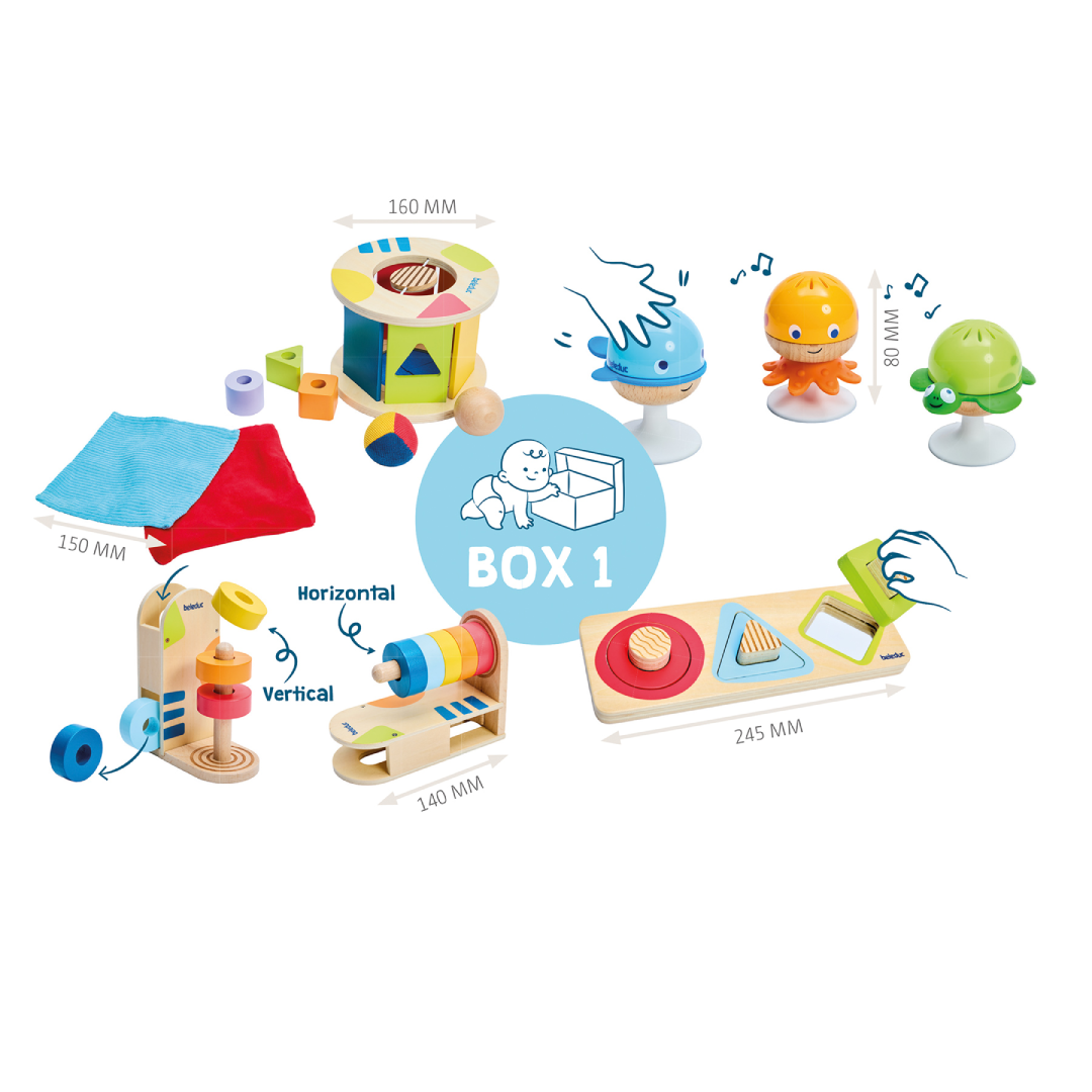 Curious Tots Box 1｜好奇寶寶發現盒 1