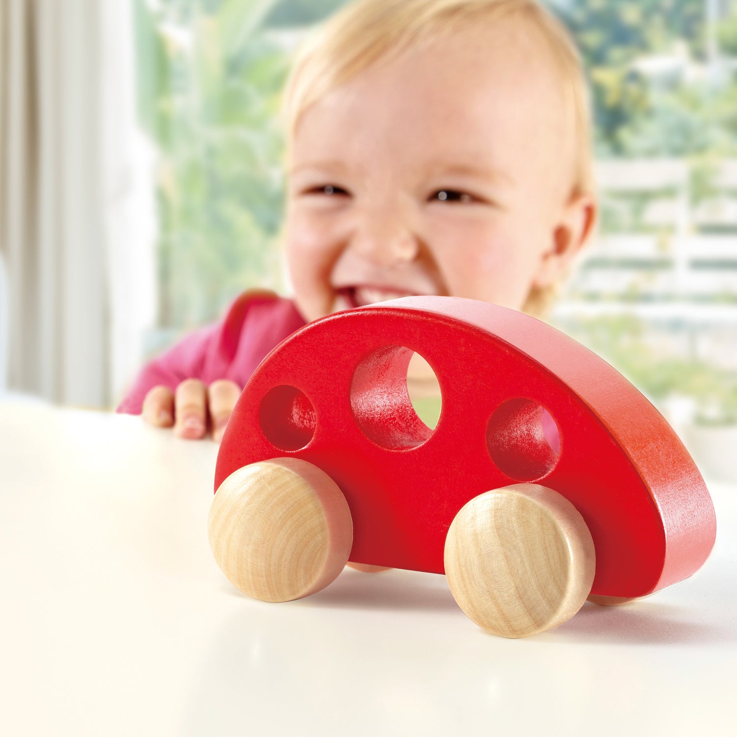 Hape 紅色小篷車 | | 學習目標 | 創意與想像力 | 2-3 歲