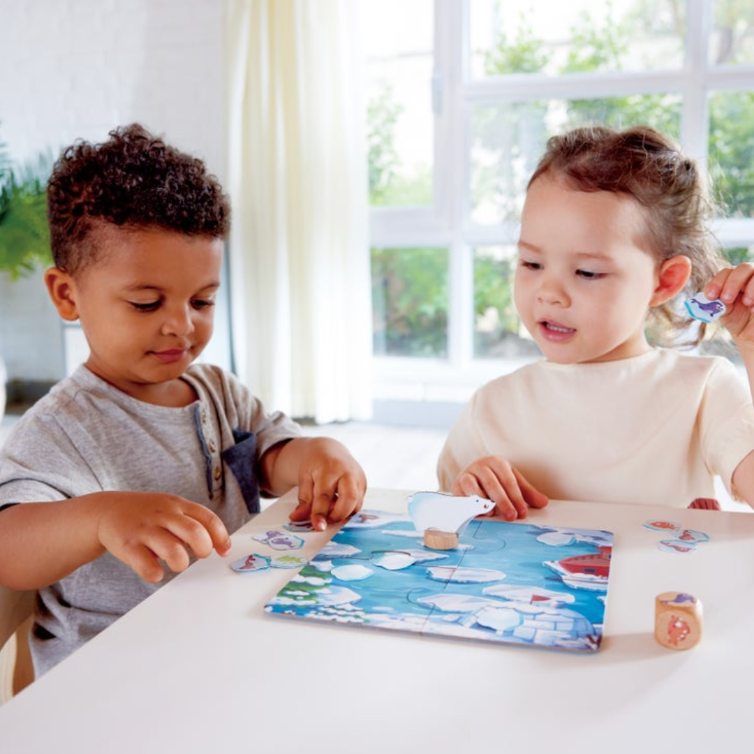 The Hungry Journey | Hape Polar Bear Board Game