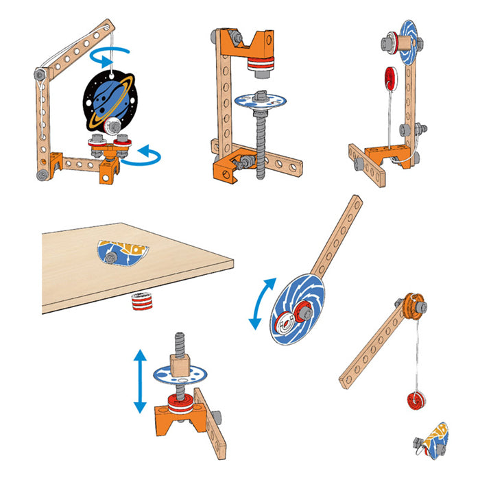 科學物理實驗磁力套裝玩具 (STEAM 系列)-HAPE-Eurekakids