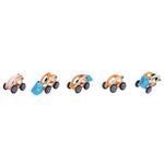 Hape Junior Inventor 組裝駕駛汽車套裝 - 五款車型自己創造 ( 從3歲起 )