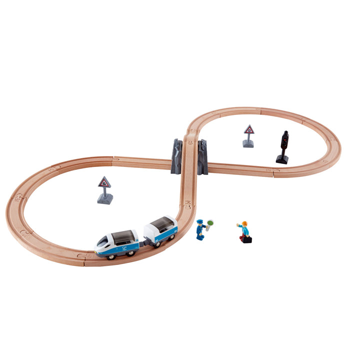 經典8字火車軌道-HAPE-Eurekakids