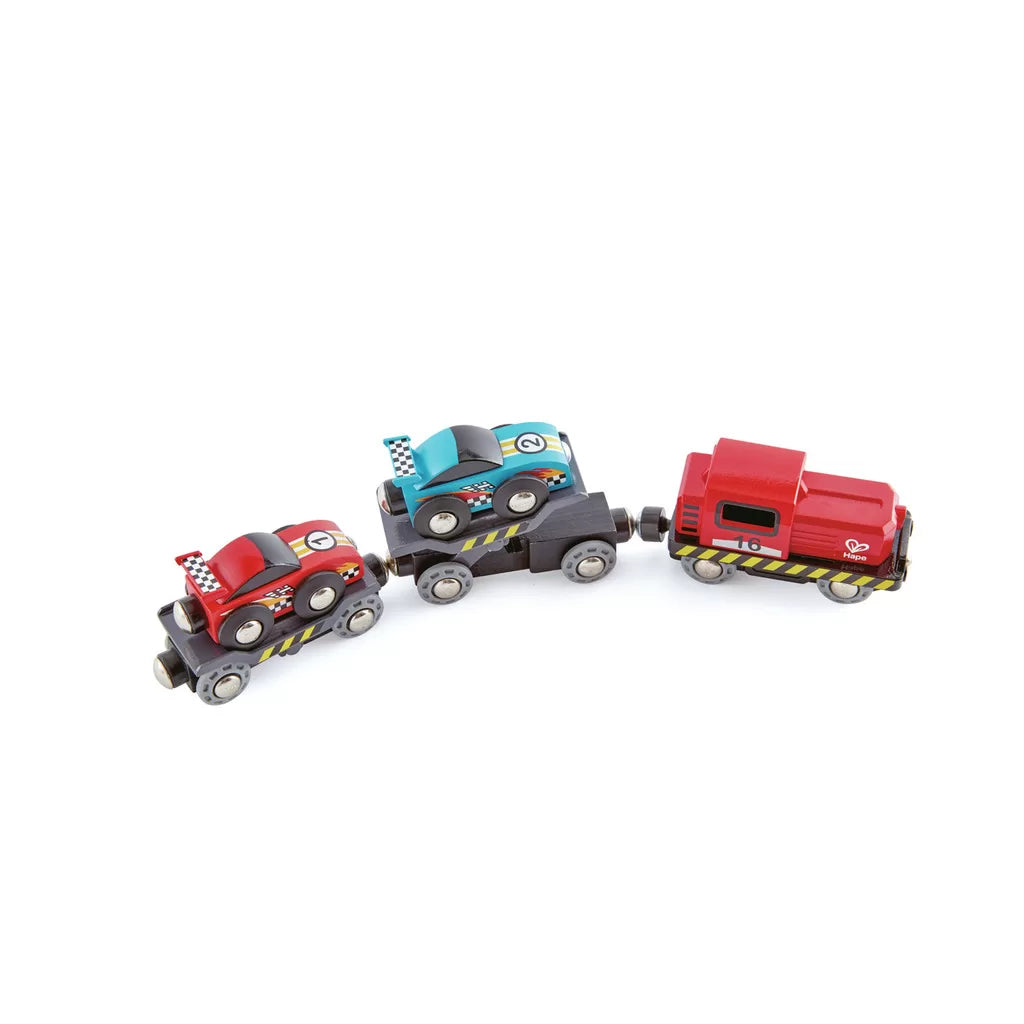 賽車運輸車-Hape-Eurekakids
