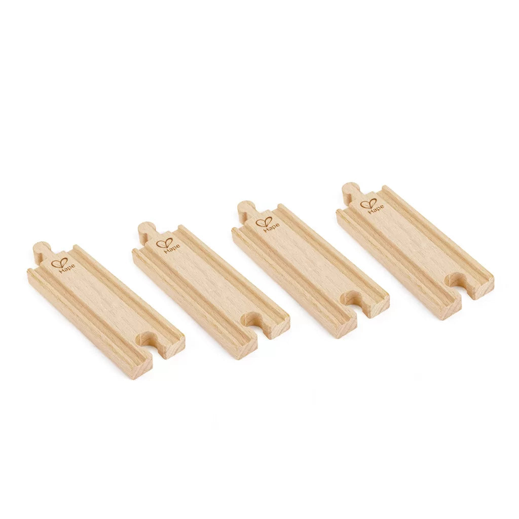 4 件短直履帶-Hape-Eurekakids