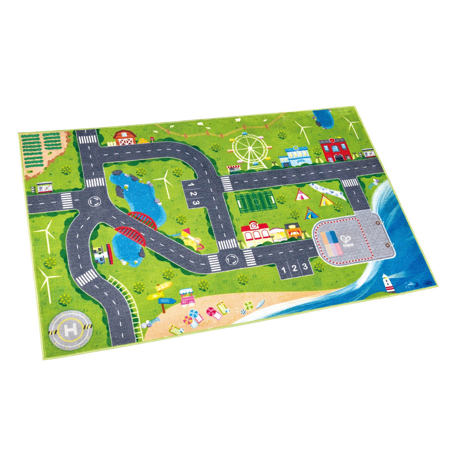鐵路世界探索墊-Hape-Eurekakids