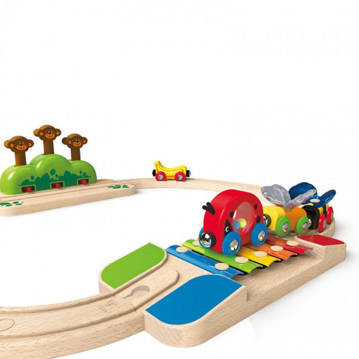 叢林音樂火車軌道-HAPE-Eurekakids