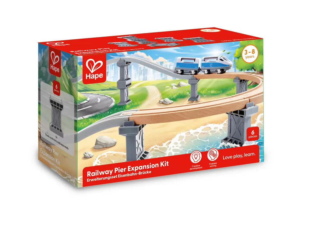 鐵路橋墩擴建套件-Hape-Eurekakids