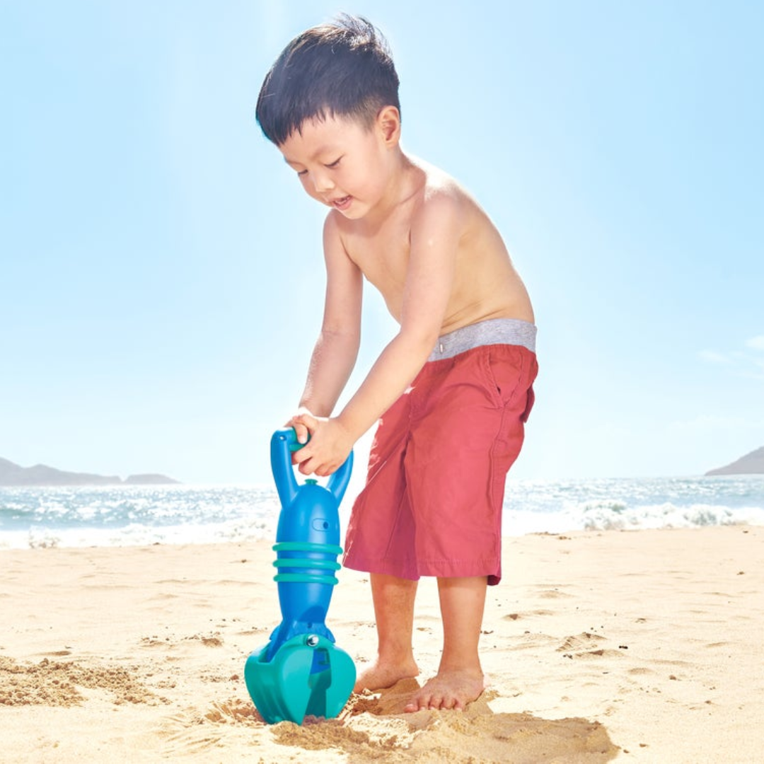 Sand Grabber Blue｜Hape 藍色強力挖沙夾