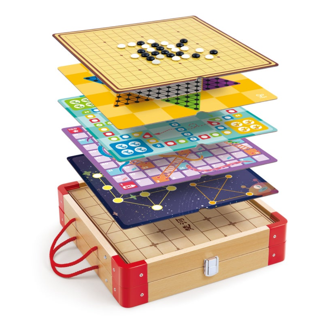 Hape 22 Classic Games Collection｜22 合 1 經典桌遊套裝