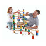 Hape Quadrilla 木製彈珠軌道玩具系統 The Cyclone - STEAM 發展 | 培養孩子的邏輯思考能力 ( 從4歲起 )