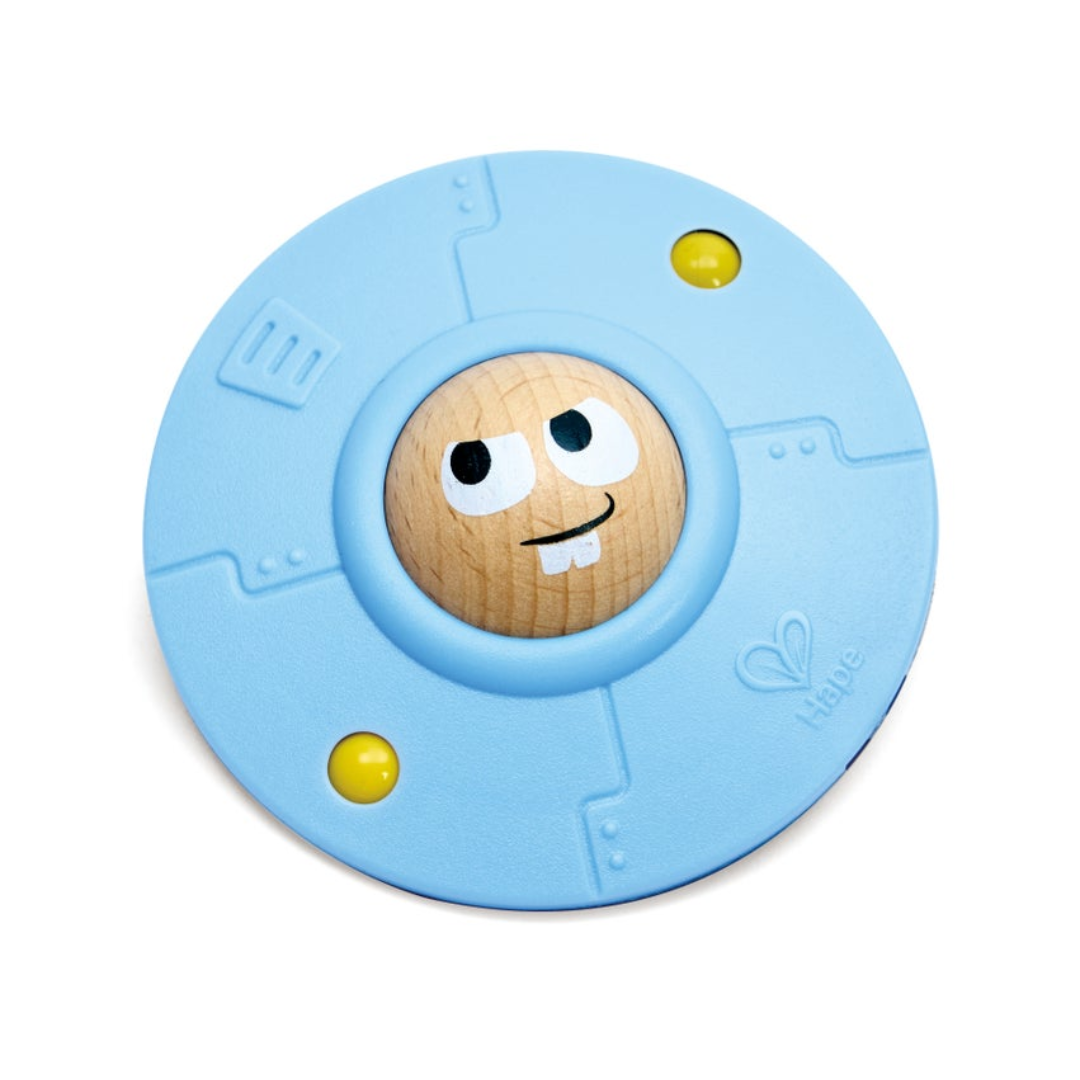 Spinning UFO Fidget｜Hape 旋轉飛碟指尖感官玩具