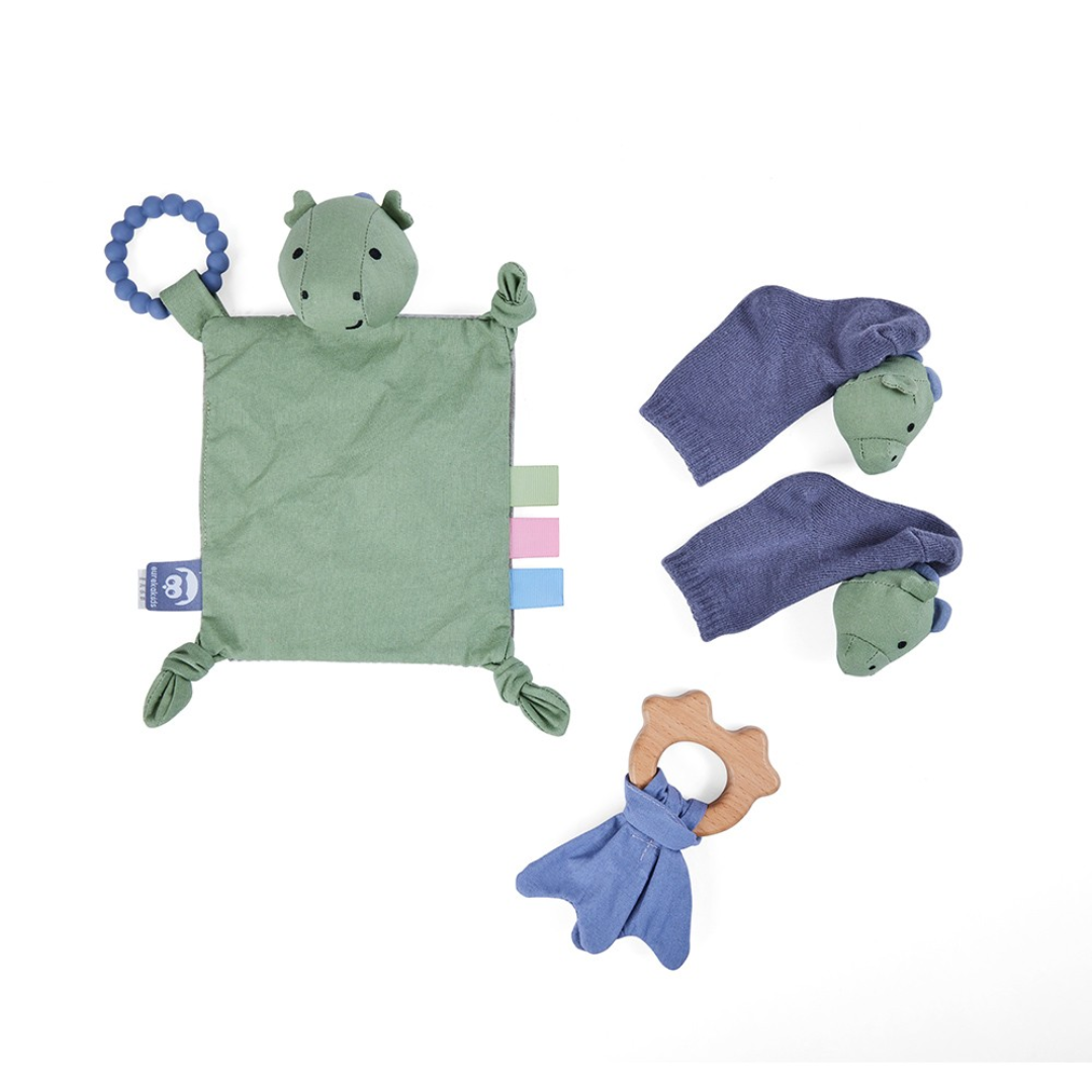 DRAGON MULTITEXTURE BABY SET｜多材質龍造型感官探索玩具