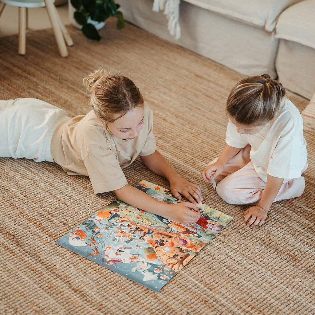 Holiday Trip Puzzle 150 Pcs ｜四季主題兒童拼圖 150 塊