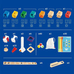 Hape Quadrilla 基礎 木製彈珠軌道 Basic Coding Set - 學習程式設計基礎知識，將邏輯、STEAM 原則與樂趣結合！( 從6歲起 )
