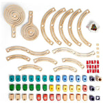 Hape 誇得瑞拉 Quadrilla - 彎軌套裝 | STEAM 玩具 | 4歲以上