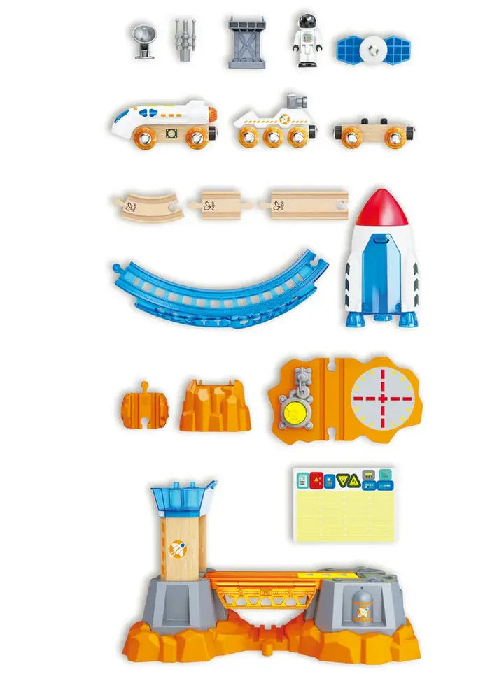 Hape 火星任務發射裝置 | STEM 玩具 | 探索太空旅行，激發他們的想像 | 適合3歲以上