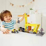 Hape 鐵路建設玩具套裝 (3-8歲)