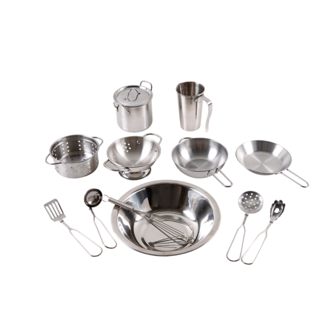 XL Kitchen Set｜不鏽鋼廚具組（12 件）